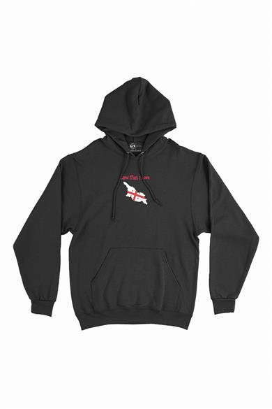 Land That I Love Gürcistan Minimal Kapşonlu Sweatshirt Hoodie