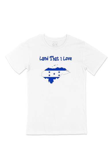 Land That I Love Honduras Beyaz Tişört