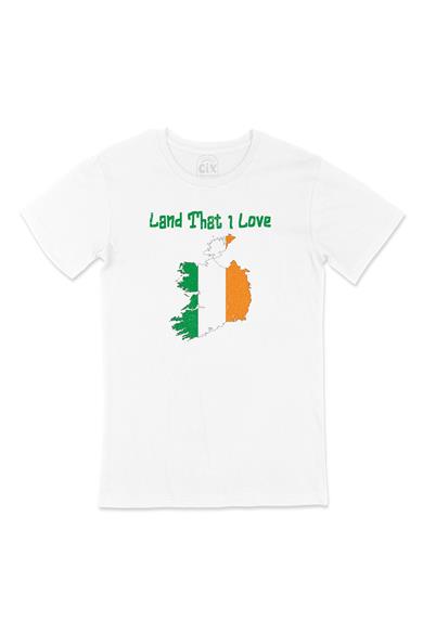 Land That I Love İrlanda Beyaz Tişört