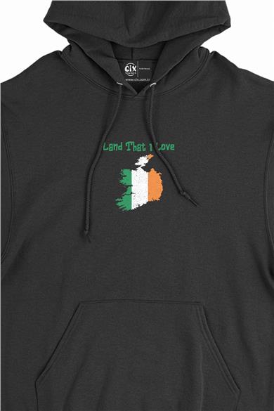 Land That I Love İrlanda Minimal Kapşonlu Sweatshirt Hoodie