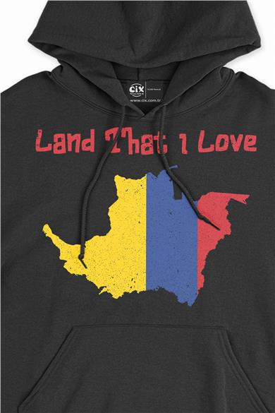 Land That I Love Kolombiya Kapşonlu Sweatshirt Hoodie