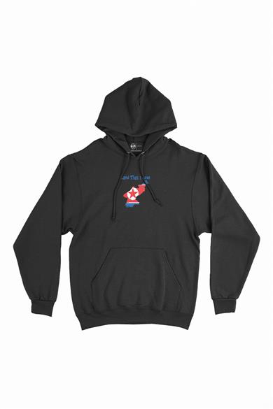 Land That I Love Kuzey Kore Minimal Kapşonlu Sweatshirt Hoodie