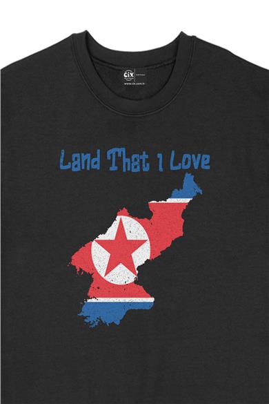 Land That I Love Kuzey Kore Sweatshirt