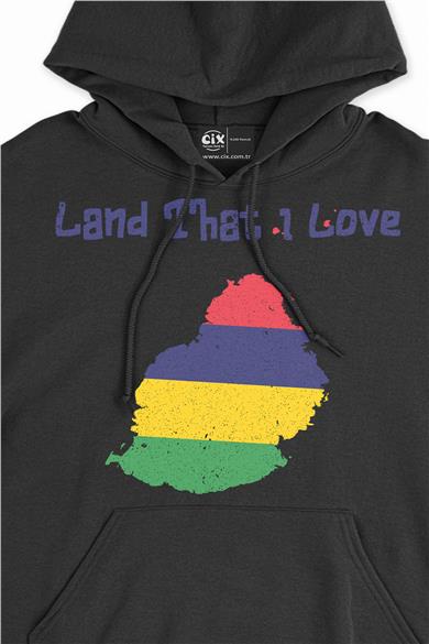Land That I Love Mauritius Kapşonlu Sweatshirt Hoodie