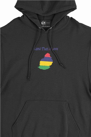 Land That I Love Mauritius Minimal Kapşonlu Sweatshirt Hoodie