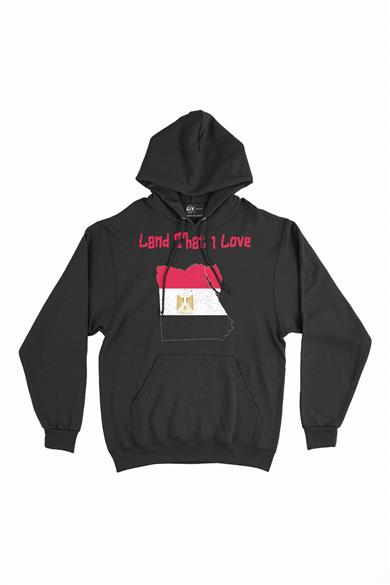 Land That I Love Mısır Kapşonlu Sweatshirt Hoodie