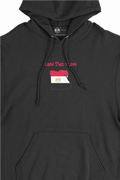 Land That I Love Mısır Minimal Kapşonlu Sweatshirt Hoodie