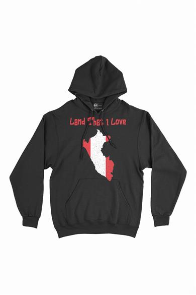 Land That I Love Peru Kapşonlu Sweatshirt Hoodie