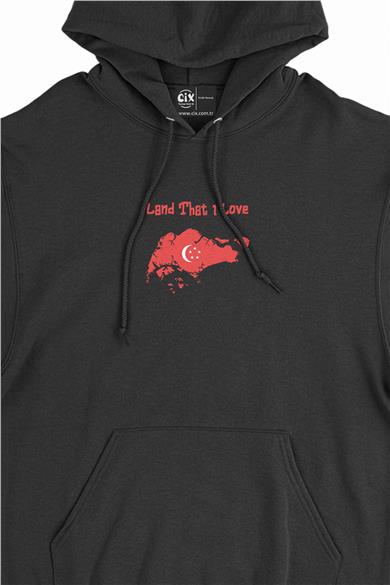 Land That I Love Singapur Minimal Kapşonlu Sweatshirt Hoodie
