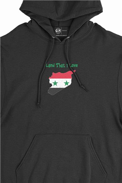 Land That I Love Suriye Minimal Kapşonlu Sweatshirt Hoodie