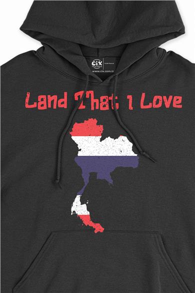 Land That I Love Tayland Kapşonlu Sweatshirt Hoodie