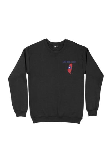Land That I Love Tayvan Cep Tasarım Baskılı Sweatshirt