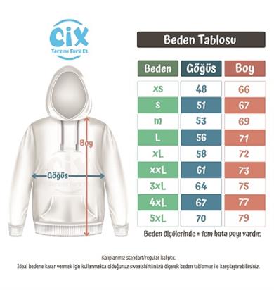Land That I Love Tunus Kapşonlu Sweatshirt Hoodie