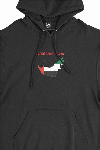 Land That I Love UAE Minimal Kapşonlu Sweatshirt Hoodie
