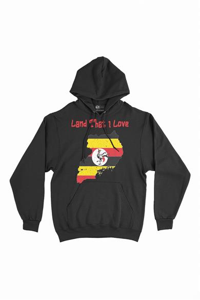 Land That I Love Uganda Kapşonlu Sweatshirt Hoodie