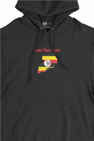 Land That I Love Uganda Minimal Kapşonlu Sweatshirt Hoodie