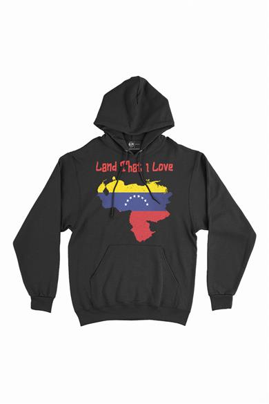 Land That I Love Venezuela Kapşonlu Sweatshirt Hoodie