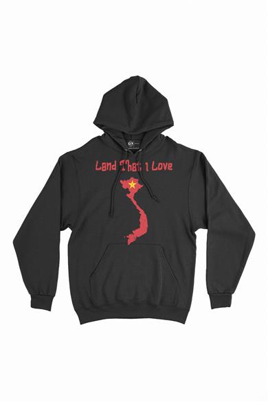 Land That I Love Vietnam Kapşonlu Sweatshirt Hoodie