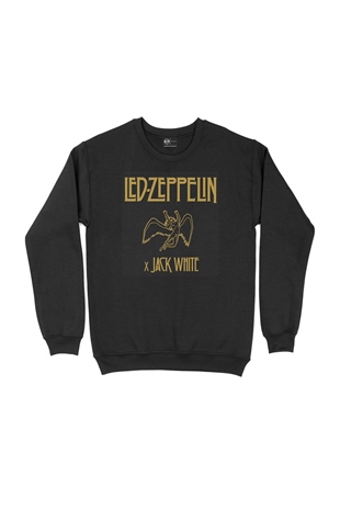 Led Zeppelin Jack White Siyah Sweatshirt