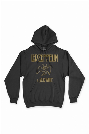 Led Zeppelin Jack White Siyah Sweatshirt Hoodie