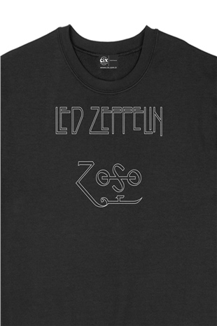 Led Zeppelin Jimmy Page Siyah Sweatshirt
