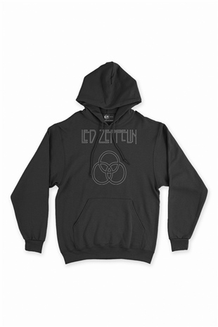 Led Zeppelin John Bonhamb Siyah Sweatshirt Hoodie