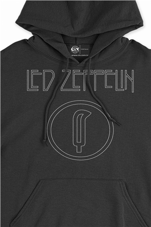 Led Zeppelin Robert Plant Siyah Sweatshirt Hoodie