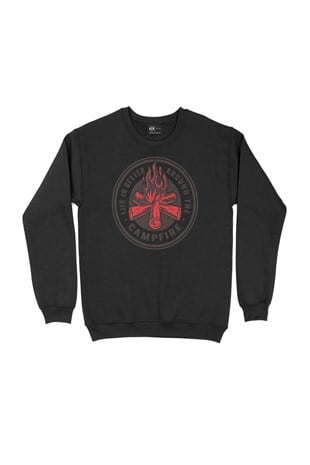 Life Is Better Siyah Sweatshirt