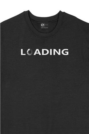 Loading Yükleniyor Siyah Sweatshirt
