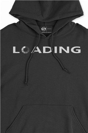 Loading Yükleniyor Siyah Sweatshirt Hoodie