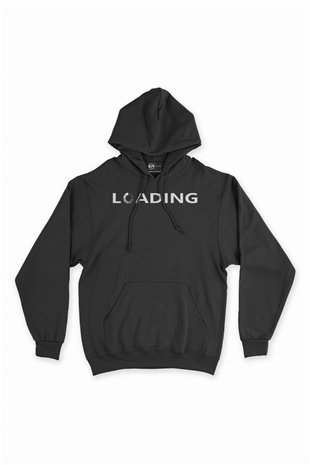 Loading Yükleniyor Siyah Sweatshirt Hoodie