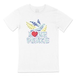 Love And Peace Tişört