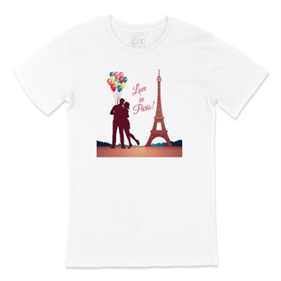 Love In Paris Tişört
