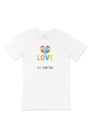 Love No  Words Tişört