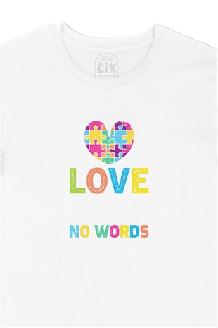 Love No  Words Tişört