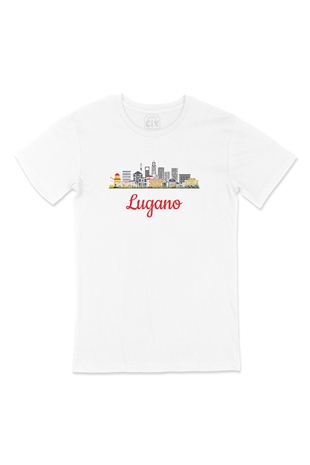 Lugano Manzaralı Tişört