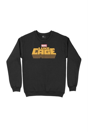 Luke Cage Siyah Sweatshirt