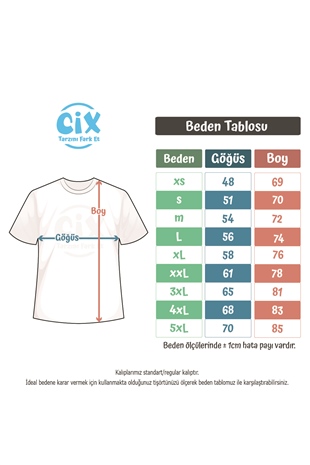 Made In Turkey Original Cep Logo Tasarımlı Beyaz Tişört