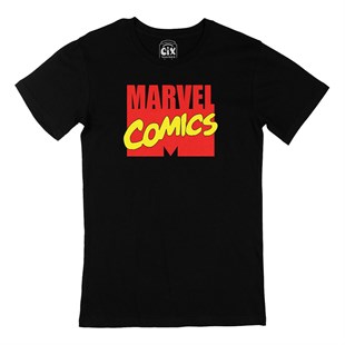 Marvel Comics Siyah Tişört