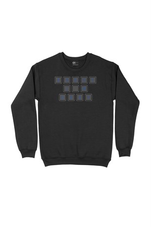 Mavi Sorry I Am Bussy Siyah Sweatshirt