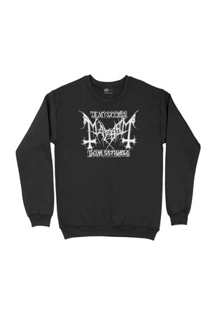 Mayhem Tasarımlı Sweatshirt