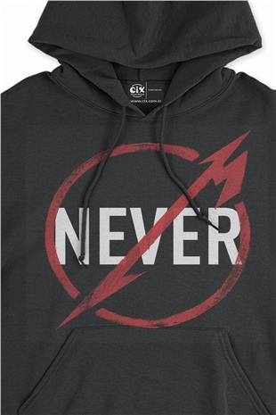 Metallica Through the Never Siyah Sweatshirt Hoodie