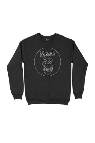 Misfits Siyah Sweatshirt