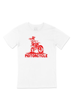 Motorcu Kız Tişört