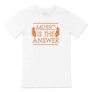Music Is The Answer Tişört