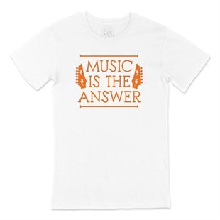 Music Is The Answer Tişört