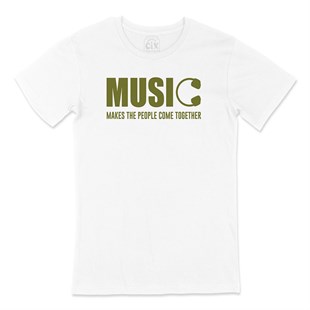 Music Makes The People Come Together Tişört