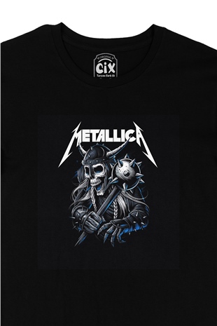 Metallica Skull Siyah Tişört