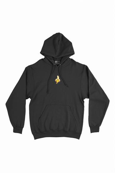 Muz Minimal Minimal Kapşonlu Sweatshirt Hoodie