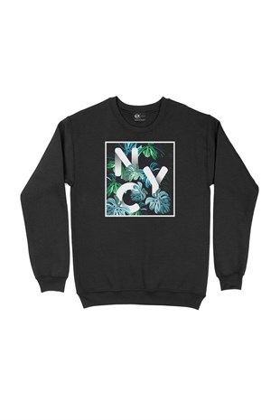 New York Tasarımlı Sweatshirt